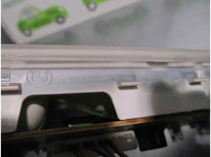 Recambio de luz interior para bmw 5 (e60) 520 d referencia OEM IAM 63316962057 TRASERA 3
