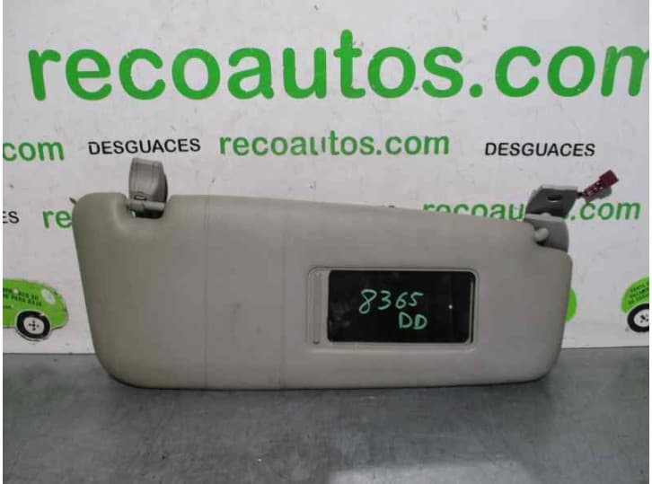 Recambio de parasol derecho para bmw 5 (e60) 520 d referencia OEM IAM 51167897606