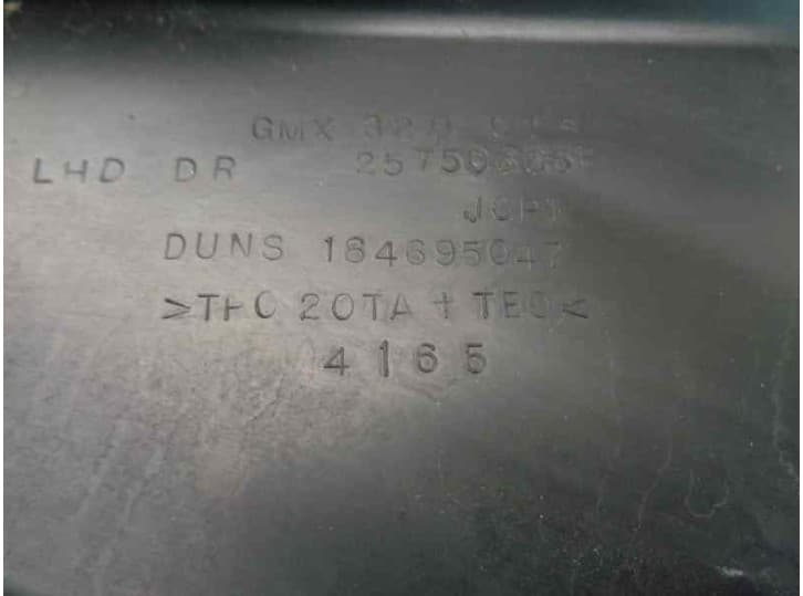 Recambio de torpedo para cadillac cts 3.2 referencia OEM IAM 25750668 25750665 6