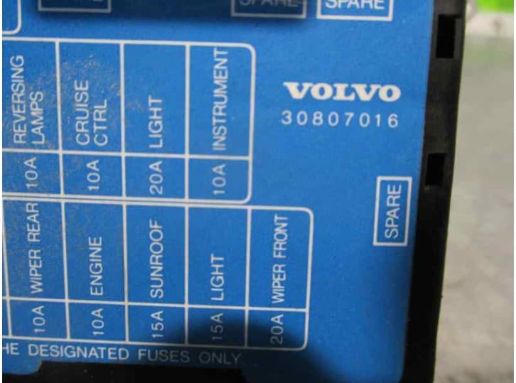Recambio de caja reles / fusibles para volvo s40 i (644) 1.9 t4 referencia OEM IAM 30807016 3
