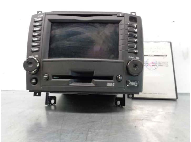 Recambio de pantalla multifuncion para cadillac cts 3.2 referencia OEM IAM 25746715 3