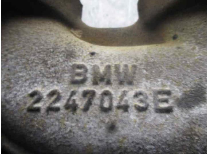 Recambio de colector escape para bmw 3 (e46) 320 d referencia OEM IAM 2247043E 5