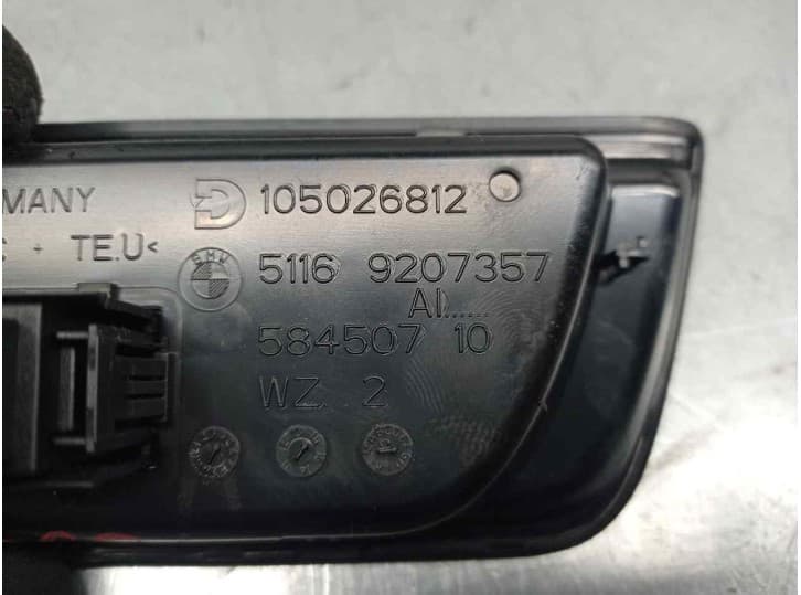 Recambio de mando para bmw 3 (f30, f80) 318 d referencia OEM IAM 51169207357 5