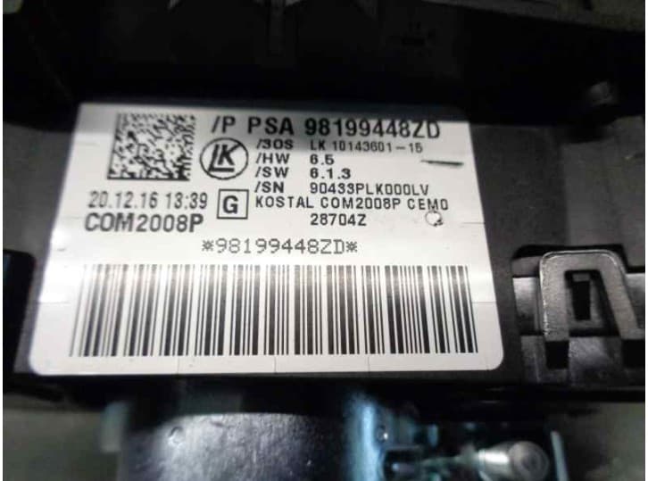 Recambio de mando luces para citroën c4 ii (nc_) 1.6 bluehdi 120 referencia OEM IAM 4