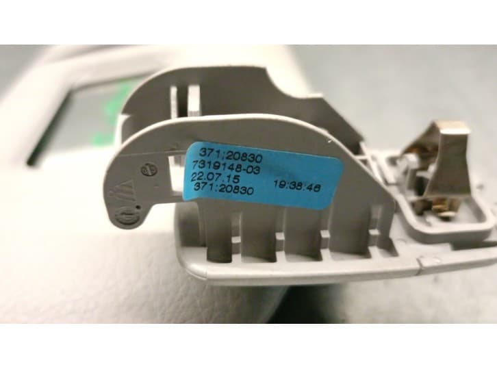 Recambio de parasol derecho para bmw 1 (f20) 116 d referencia OEM IAM 7319148 51167319508 5