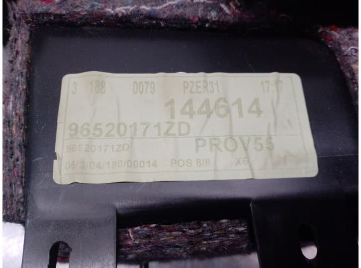 Recambio de guantera para citroën c6 (td_) 2.7 hdi referencia OEM IAM 96520171ZD 5