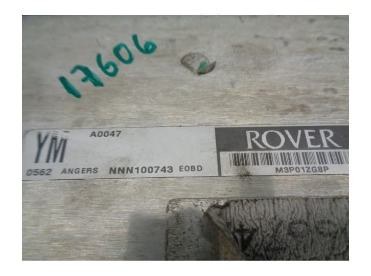 Recambio de centralita motor uce para mg zr 105 referencia OEM IAM NNN100743 A0047 4