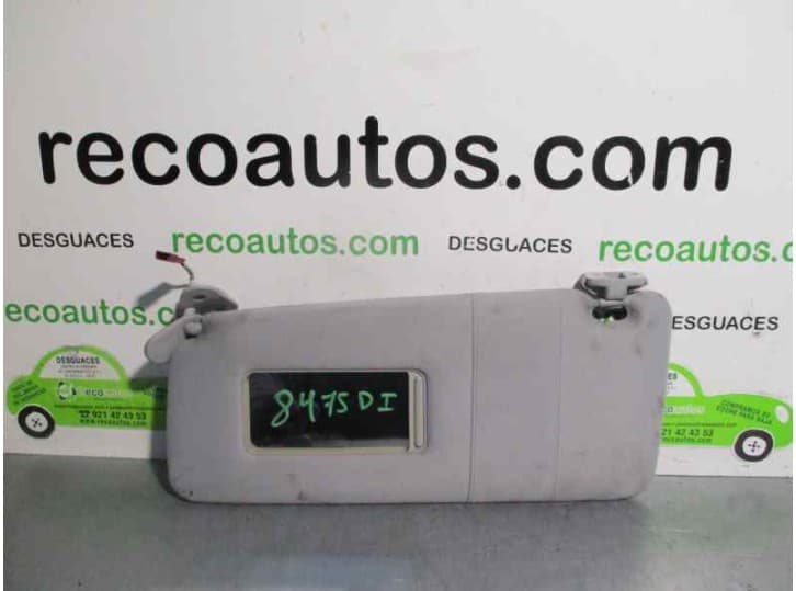 Recambio de parasol izquierdo para bmw x5 (e53) 4.4 i referencia OEM IAM 51168258033