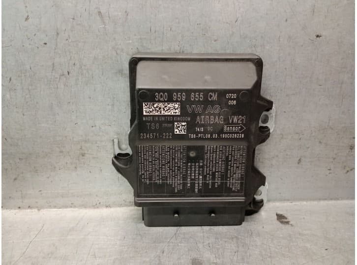 Recambio de centralita airbag para seat leon (5f1) 1.5 tsi referencia OEM IAM 3Q0959655CM