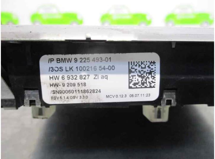 Recambio de luz interior para bmw x1 (e84) sdrive 18 d referencia OEM IAM 9225493 6932827 3
