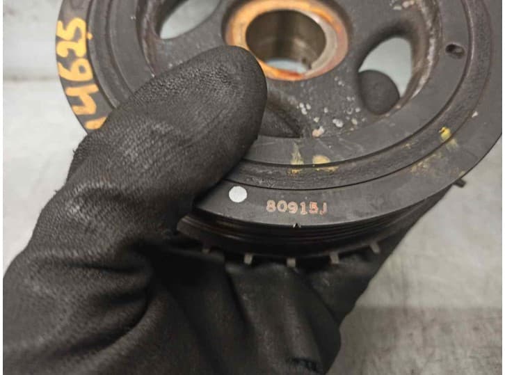 Recambio de polea cigueñal para mazda 2 (de_, dh_) 1.3 (de3fs) referencia OEM IAM ZJ3811400 3
