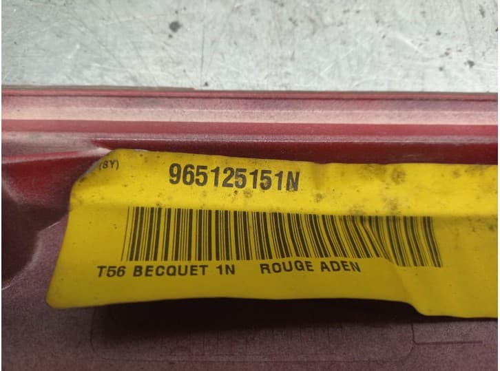 Recambio de aleron trasero para peugeot 307 cc (3b) 1.6 16v referencia OEM IAM 9651251577 4