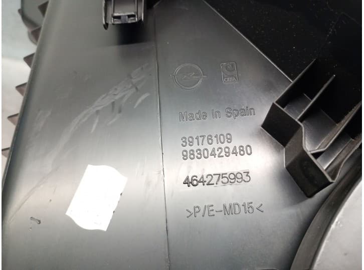 Recambio de guantera para opel corsa f (p2jo) 1.2 (68) referencia OEM IAM 9830429480 3