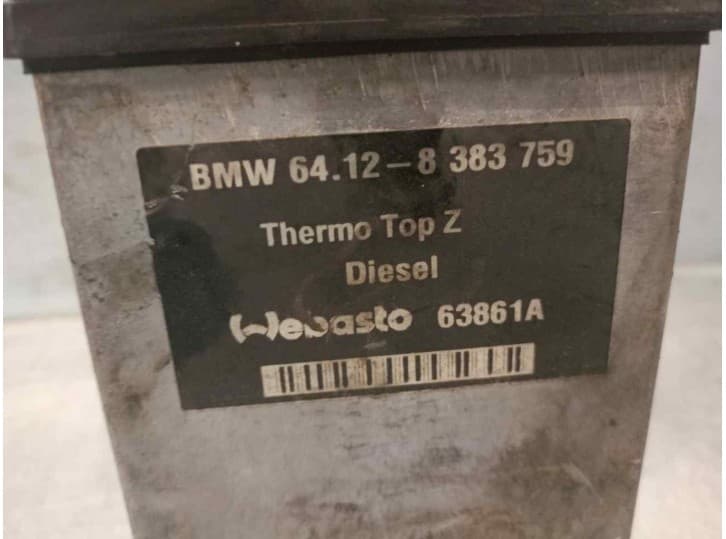 Recambio de calentador agua para bmw 3 (e46) 320 d referencia OEM IAM 64128383759 5