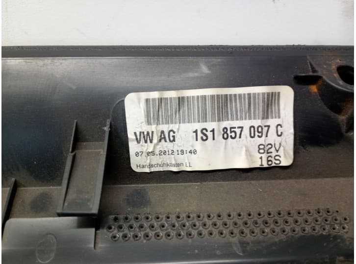 Recambio de guantera para seat mii (kf1, ke1) 1.0 referencia OEM IAM 1S1857097C 1S1857101 2