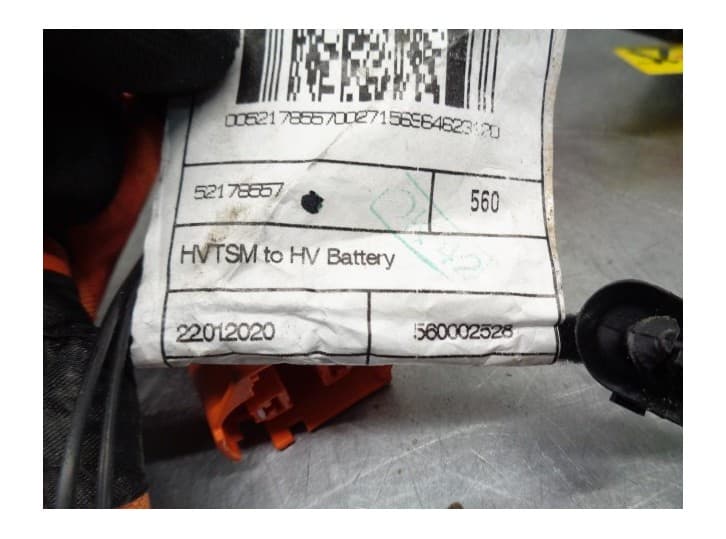 Recambio de cableado para jeep compass (mp, m6, mv, m7) 1.3 referencia OEM IAM 00521778557 5