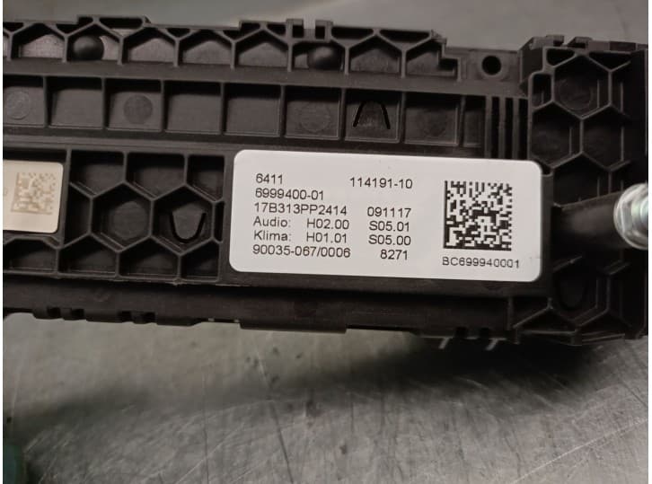 Recambio de mando climatizador para bmw 5 (g30, f90) 520 d referencia OEM IAM 641111419110 5