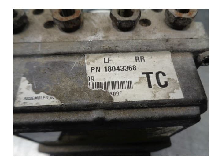 Recambio de abs para chevrolet trans sport 3.4 v6 referencia OEM IAM 18043368 09384809 7