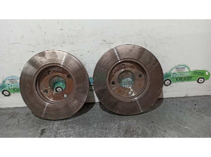 Recambio de disco freno delantero para mazda 2 (dy) 1.4 cd referencia OEM IAM 754202851 2