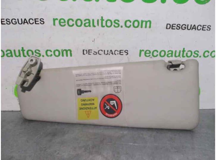 Recambio de parasol derecho para fiat idea (350_) 1.9 jtd referencia OEM IAM 2