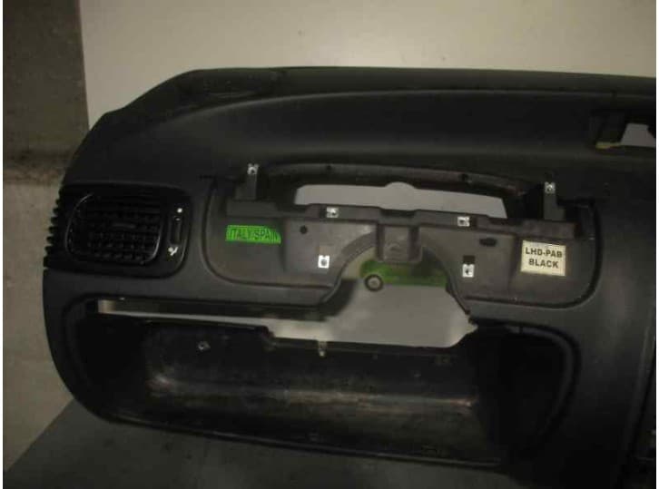 Recambio de salpicadero para tata indigo (4_v2) 1.4 d referencia OEM IAM  GRIS OSCURO 2