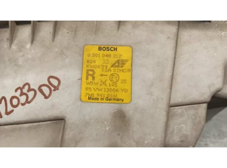 Recambio de faro derecho para ford galaxy i (wgr) 1.9 tdi referencia OEM IAM 95VW13006YD 5