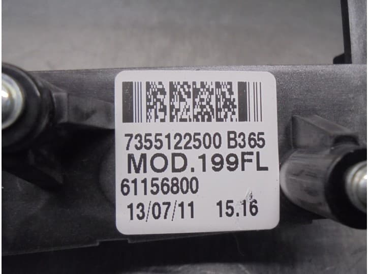 Recambio de warning para fiat punto evo (199_) 1.4 (199axb1a) referencia OEM IAM 7355122500 4