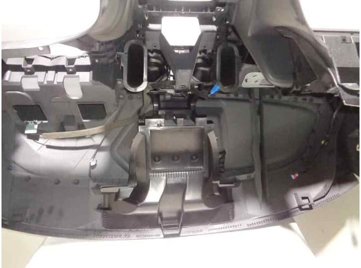 Recambio de salpicadero para dacia lodgy (js_) 1.6 lpg referencia OEM IAM  NEGRO Y GRIS 10