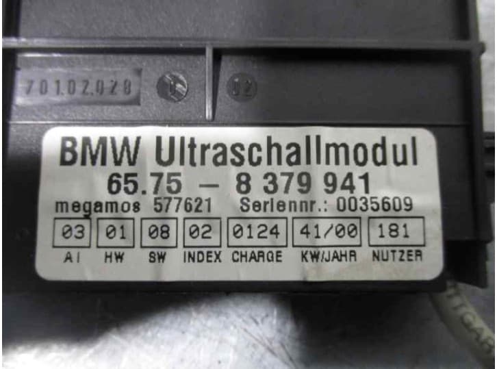 Recambio de sensor para bmw x5 (e53) 4.4 i referencia OEM IAM 65758379941 577621 MEGAMOS 4
