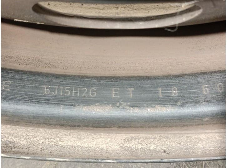 Recambio de llanta para peugeot 406 (8b) 1.8 16v referencia OEM IAM 5401C1 R156J15H2GET18 2