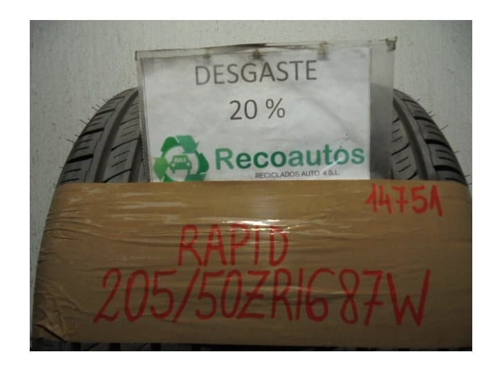 Recambio de neumatico/s para mg zr 105 referencia OEM IAM 20550ZR1687W