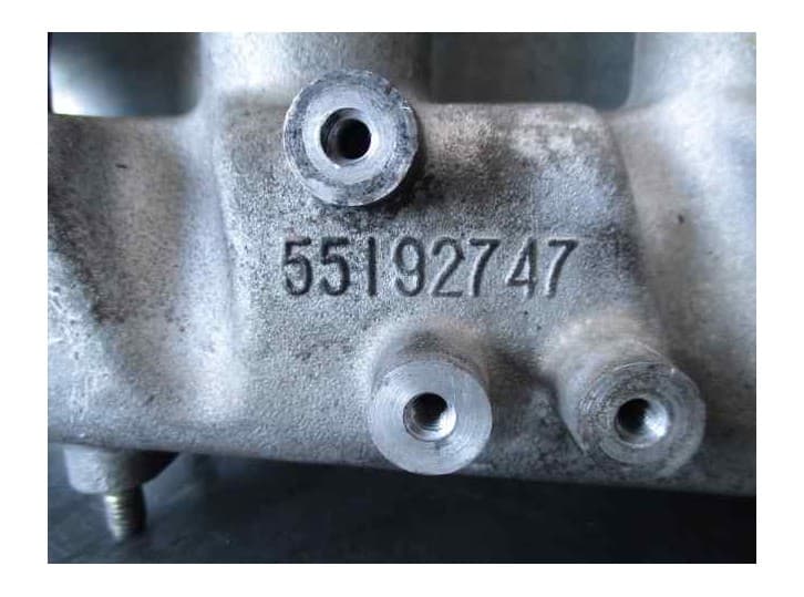 Recambio de colector admision para fiat idea (350_) 1.9 jtd referencia OEM IAM 55192747 2