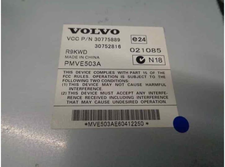 Recambio de amplificador para volvo s80 ii (124) d5 referencia OEM IAM 30775889 30752816 4