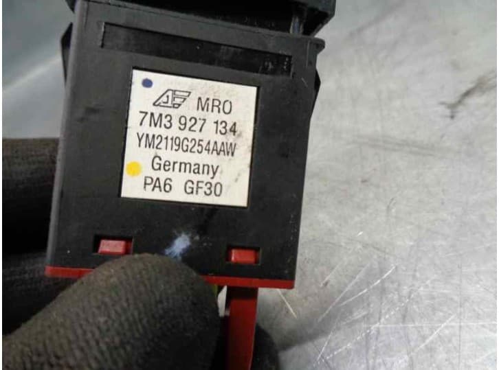 Recambio de interruptor para seat alhambra (7v8, 7v9) 1.9 tdi referencia OEM IAM 7M3927134 3