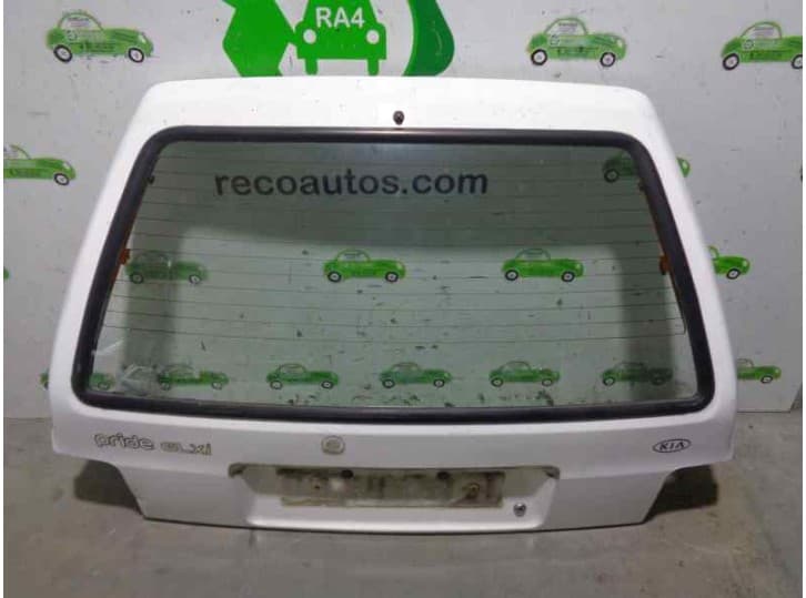 Recambio de porton trasero para kia pride (da) 1.3 referencia OEM IAM  BLANCO 3 PUERTAS