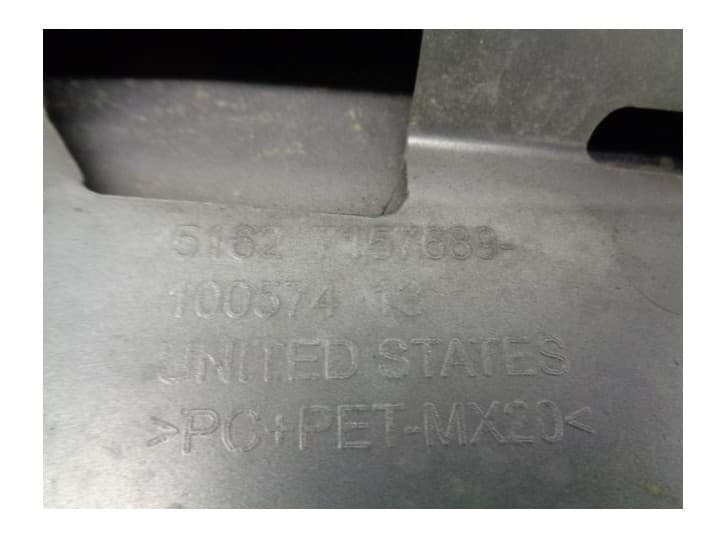 Recambio de aleron trasero para bmw x5 (e70) 3.0 d referencia OEM IAM 51627157689 4