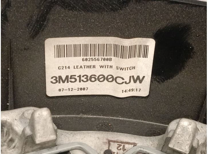 Recambio de volante para ford c-max (dm2) 1.8 tdci referencia OEM IAM 3M513600CJW 1502430 5