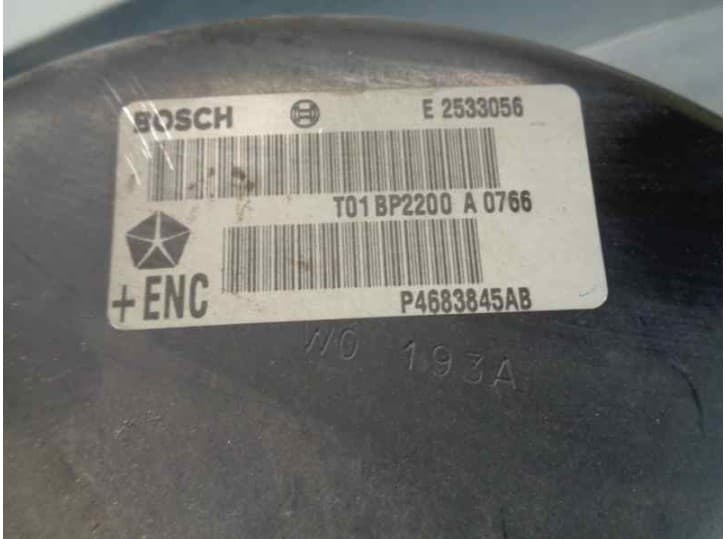 Recambio de servofreno para chrysler grand voyager (gs) 2.5 td referencia OEM IAM 4721381 4
