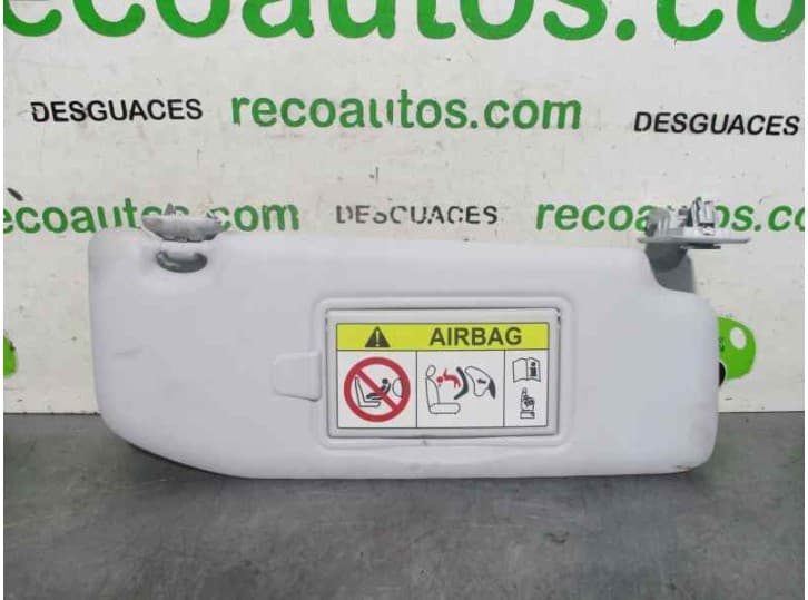 Recambio de parasol derecho para peugeot 208 i (ca_, cc_) 1.6 bluehdi 100 referencia OEM IAM