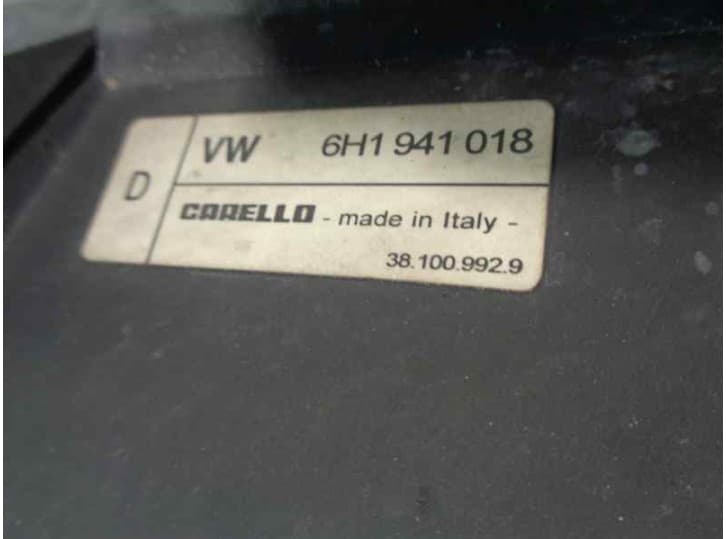 Recambio de faro derecho para seat arosa (6h1) 1.0 referencia OEM IAM 6H1941018 3