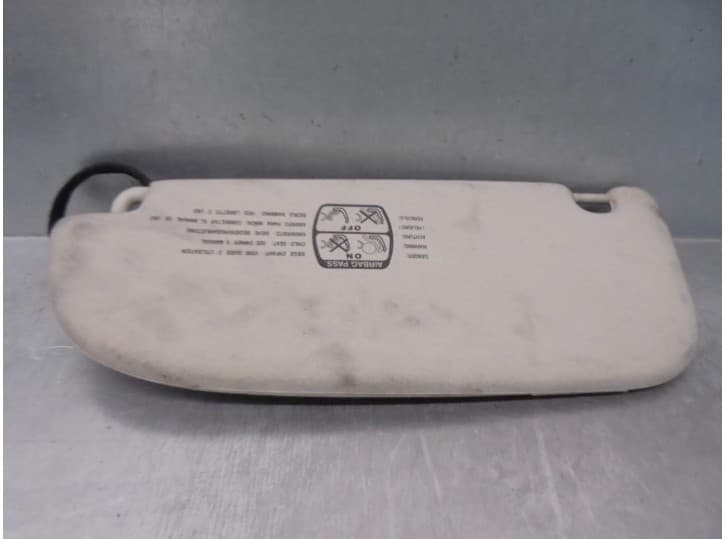 Recambio de parasol derecho para peugeot 307 cc (3b) 2.0 16v referencia OEM IAM 8143HH 2