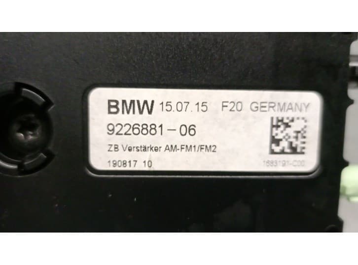 Recambio de amplificador para bmw 1 (f20) 116 d referencia OEM IAM 9226881 65209226881 5