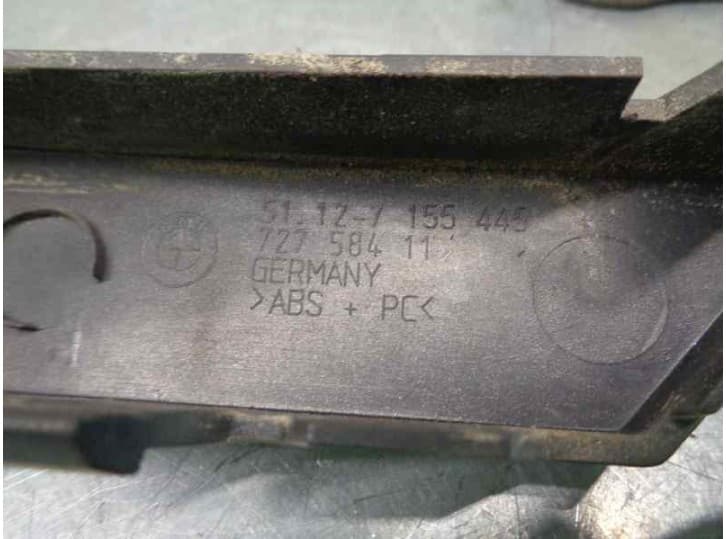 Recambio de cerquillo faro para bmw 7 (e65, e66, e67) 730 ld referencia OEM IAM 51127155445 3