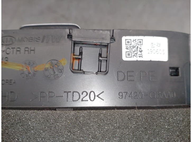 Recambio de aireador para kia niro (de) 1.6 gdi hybrid referencia OEM IAM 97420G5AA0 5