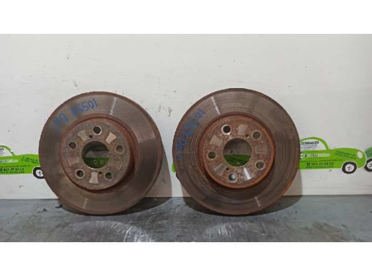 Recambio de disco freno delantero para toyota avensis (_t22_) 1.6 (at220_) referencia OEM IAM