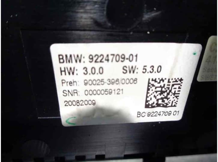 Recambio de mando climatizador para bmw 5 gran turismo (f07) 530 d referencia OEM IAM 4