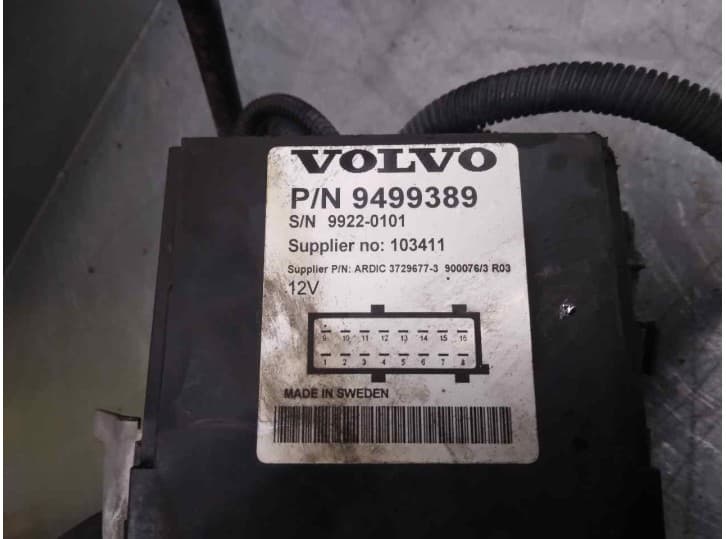 Recambio de motor calefaccion para volvo s80 i (184) 2.4 referencia OEM IAM 9499389 3