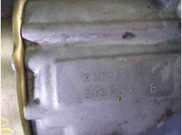 Recambio de caja cambios para peugeot 406 (8b) 1.9 td referencia OEM IAM 20CH43 8010744 10