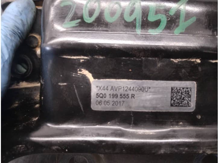 Recambio de soporte cambio para seat leon (5f1) 1.6 tdi referencia OEM IAM 5Q0199555R 3