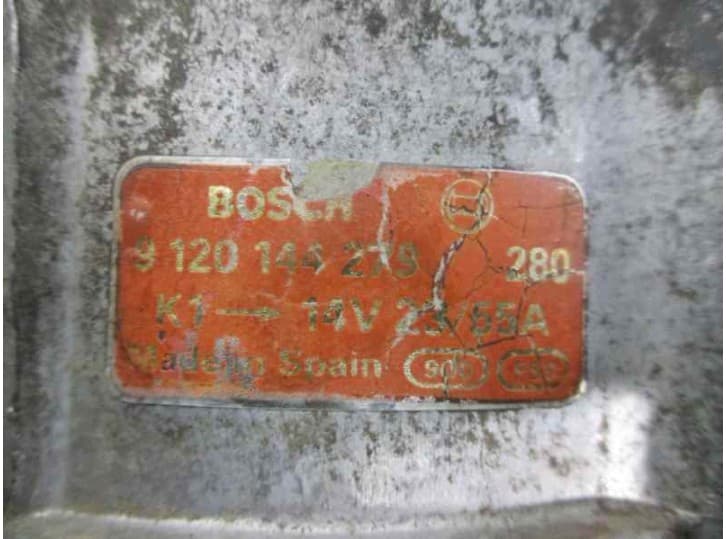 Recambio de alternador para seat ibiza i (21a) 1.5 i referencia OEM IAM 9120144279  BOSCH 9